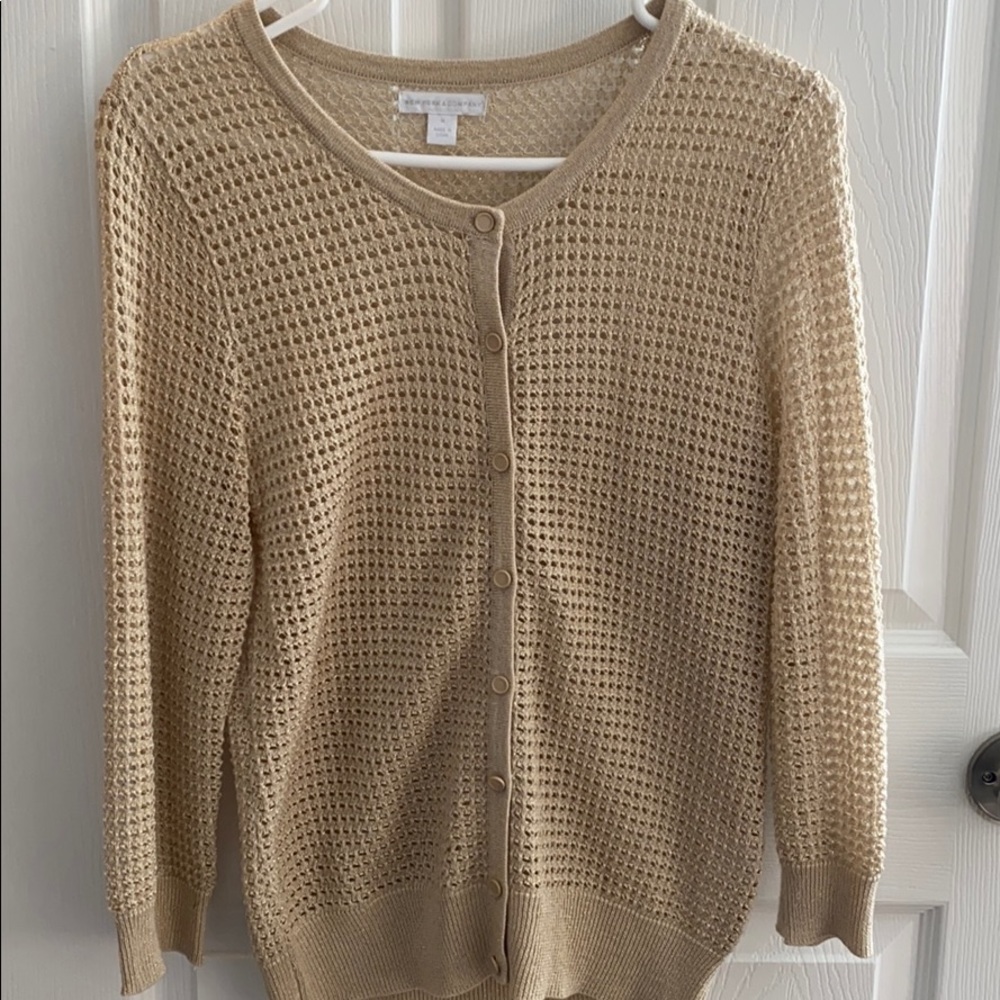 Dark cream cardigan